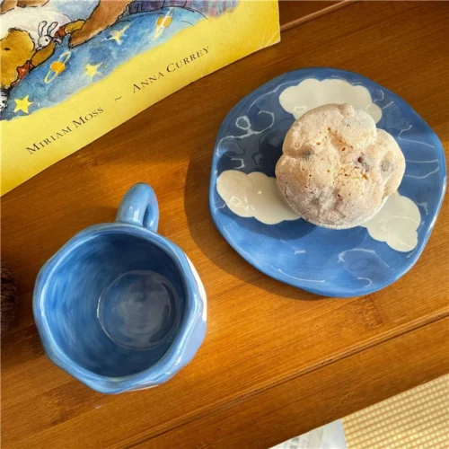 00219F31CD5AC3D21F8DDF4F73CA4A4E.webp Hand-Painted Cloud Coffee Mug Set