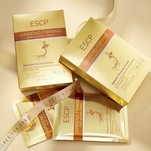 6-15.jpeg Ginseng Firming Cotton Face Mask