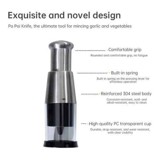 Stainless Steel Manual Kitchen Chopper